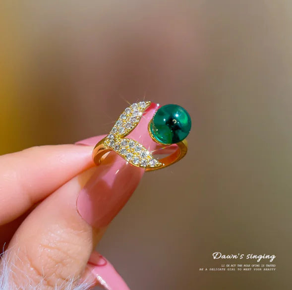 Anillo mujer oceano y paz