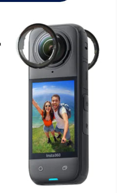 Insta360 X3 5.7K 360 cámara acción con funda protectora
