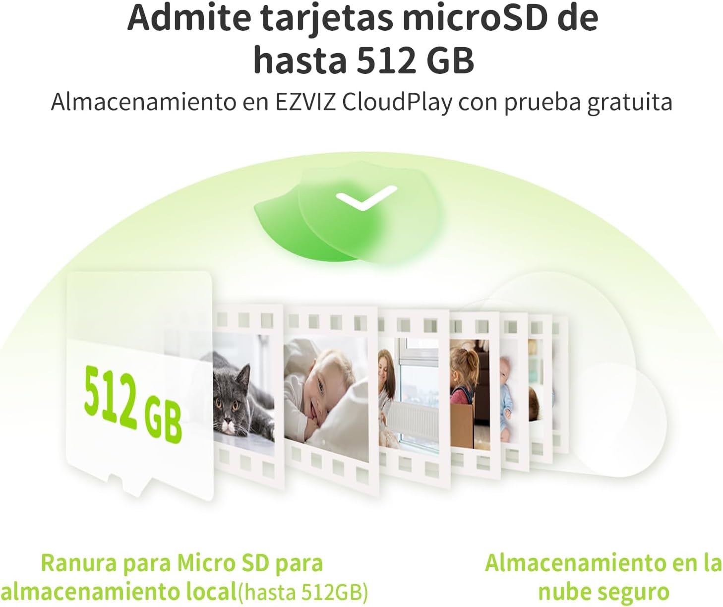 Beans View Cámara de Interior para Seguridad D210, Vista de 360°, 2.4GHz Wi-Fi 1080P, Cámara Mascotas/Perros/Gatos, Visión Nocturna en Color, Detección Humana, Autoseguimiento, Compatible con Alexa