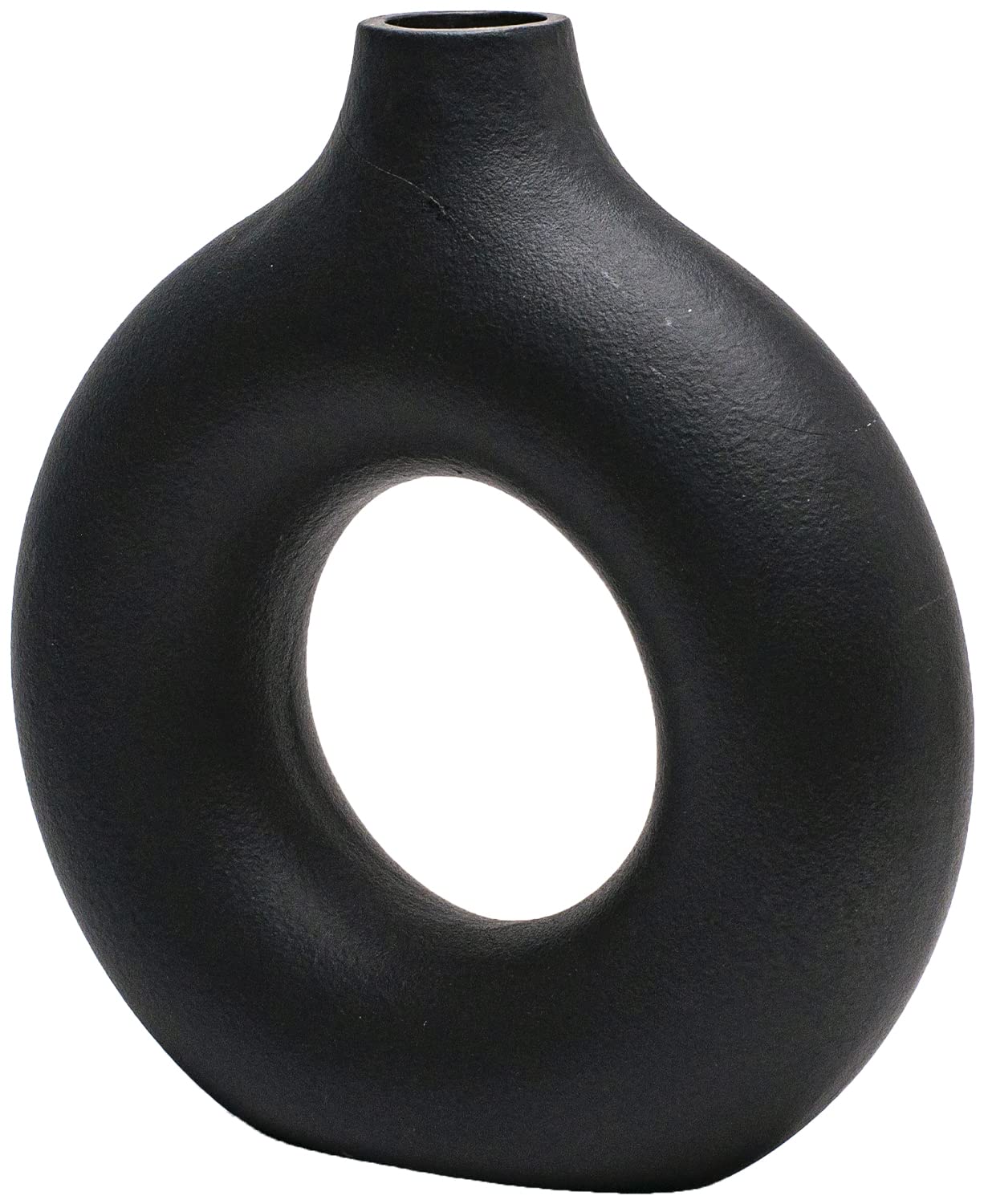 decoración Moderna para el hogar, jarrón Hecho a Mano, Flores secas de cerámica Blanca, Adornos artesanales para Oficina, decoración del hogar, Juego de jarrones (S, Beige)