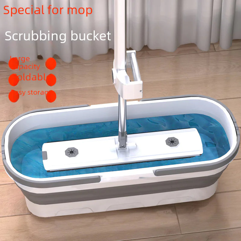 Fregona plegable con ruedas y cubo de agua al por mayor