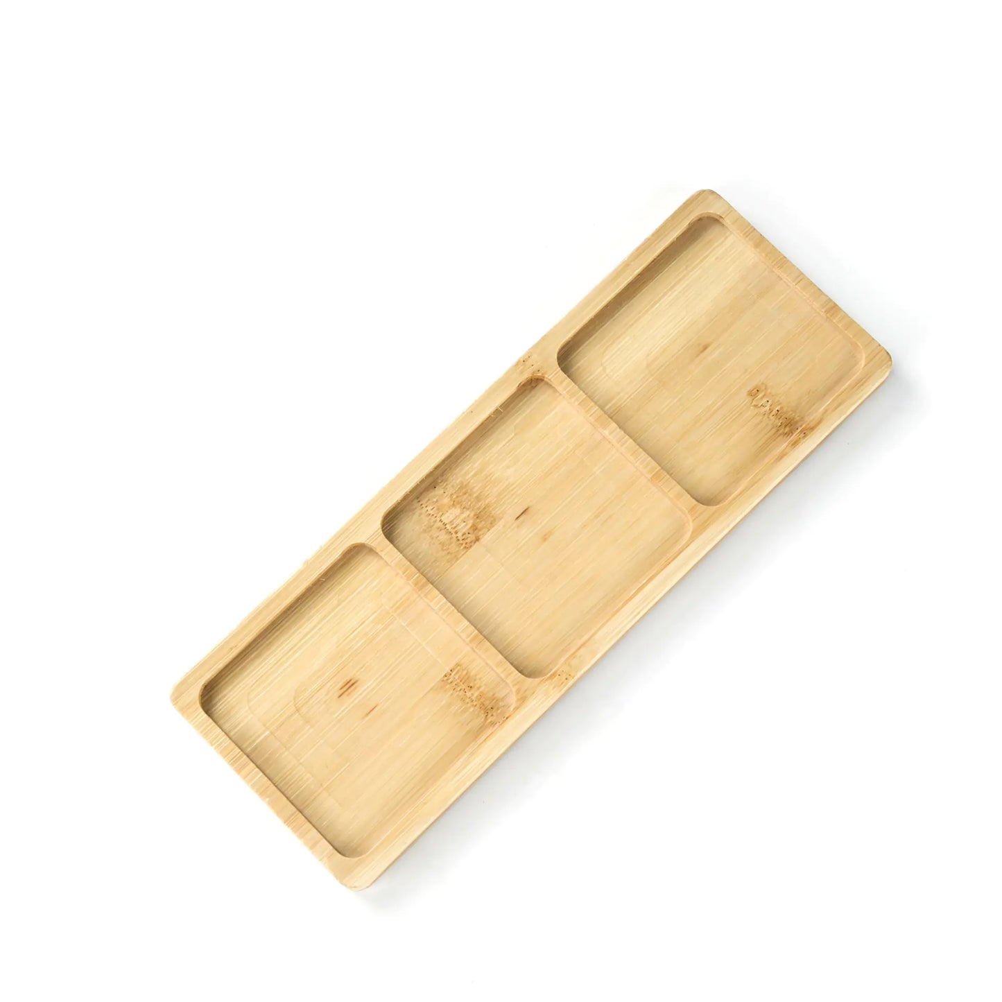 BANDEJAS para ocasiones de bambú