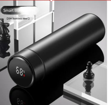 Botella térmica con pantalla LED de temperatura