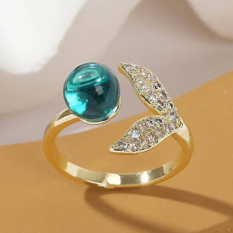 Anillo mujer oceano y paz
