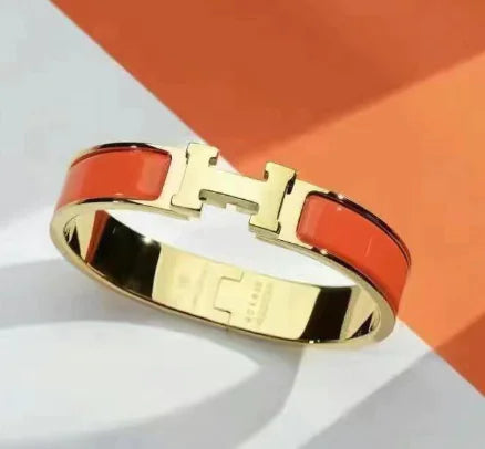 Pulsera Hermès H de acero y titanio (pieza única)